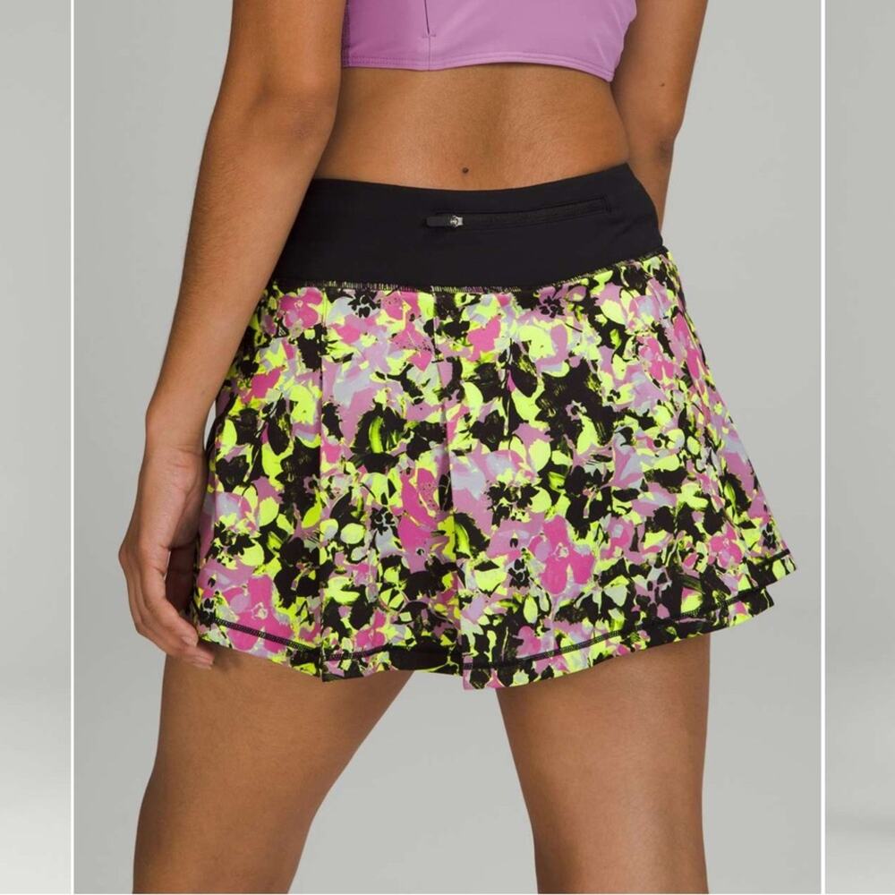 Lululemon Pace Rival Mid-Rise Skirt
Inflected Highlight Yellow Multi / Black 4 - Picture 3 of 11